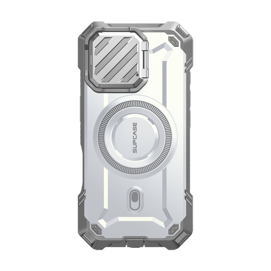 iPhone 16 Pro 6.3 inch Unicorn Beetle MAG XT MagSafe Case-White
