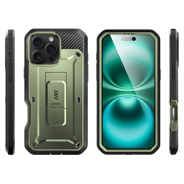 iPhone 16 Pro Max 6.9 inch Unicorn Beetle PRO Rugged Case-Dark Green