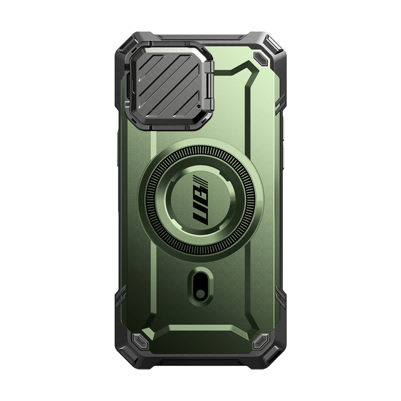 iPhone 16e (2025) Unicorn Beetle MAG XT MagSafe Case-Dark Green