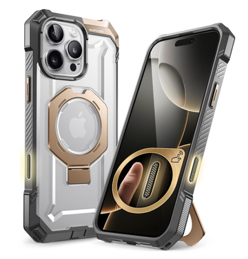iPhone 16 Pro 6.3 inch UB Grip MagSafe Camera Control Button Phone Case-Gold