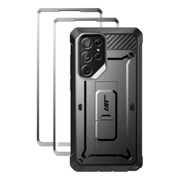 Galaxy S22 Ultra Unicorn Beetle PRO Screen Protector Case -Black
