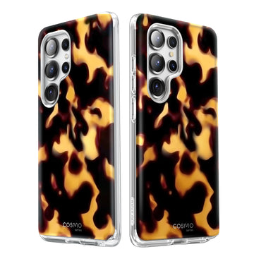 Galaxy S25 Ultra Cosmo Cute Case -Tortoise Shell