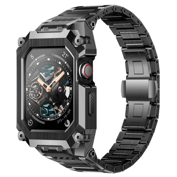 UB Steel Stainless Steel Apple Watchband - Dark