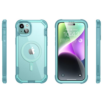 iPhone 15 Plus Ares Mag Case - SeaFoam