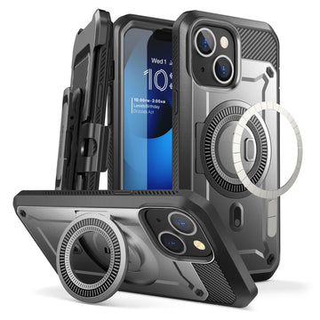 iPhone 14 plus 6.7 inch Unicorn Beetle PRO MAG Rugged MagSafe Case-Black