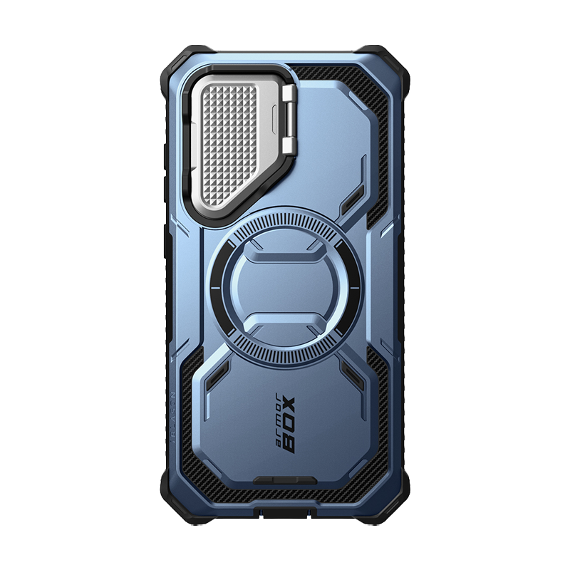 Galaxy S25 Plus Armorbox Protective Phone Case - Metallic Blue