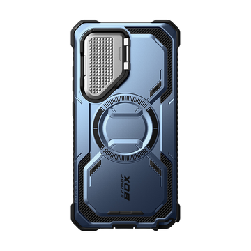 Galaxy S25 Ultra Armorbox Protective Phone Case - Metallic Blue