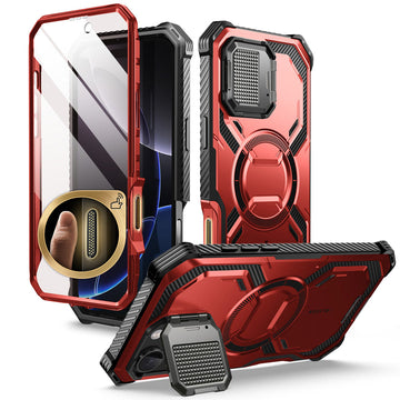 iPhone 16 Pro Armorbox Camera Control Button Case - Metallic Red