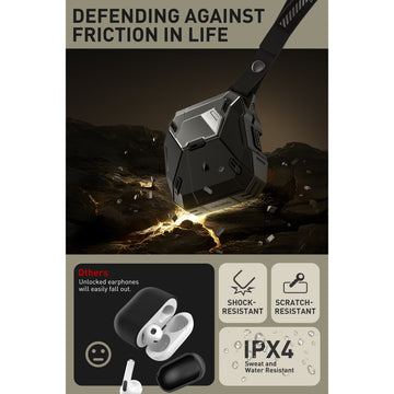 AirPods 4 Matrix MagSafe Case - Black