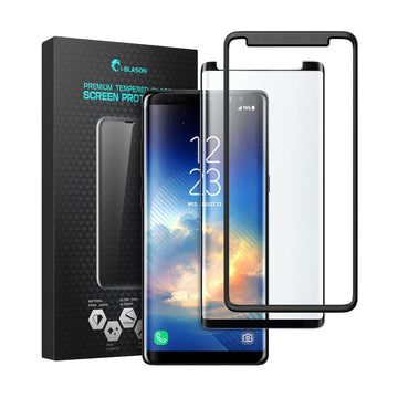 i-Blason Galaxy Note 8 Screen Protector, Premium Edge-to-Edge Full Coverage Tempered Glass Screen Protector for Samsung Galaxy Note 8