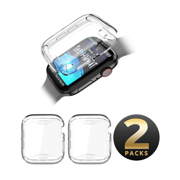 Apple Watch TPU Clear Case - 2 Pack (40mm)-Clear
