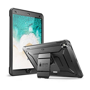iPad Air 3 10.5 inch (2019) and iPad Pro 10.5 inch (2017) Unicorn Beetle Pro Rugged Case with Screen Protector-Black