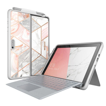 I-Blason Microsoft Surface Go Cosmo Case (Marble Pink)