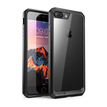 iPhone 8 Plus Unicorn Beetle Hybrid Protective Bumper Case-Black
