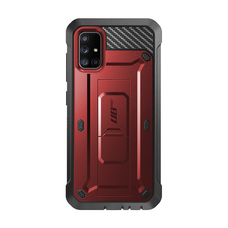 Galaxy A71 5G Unicorn Beetle PRO Rugged Case-Metallic Red