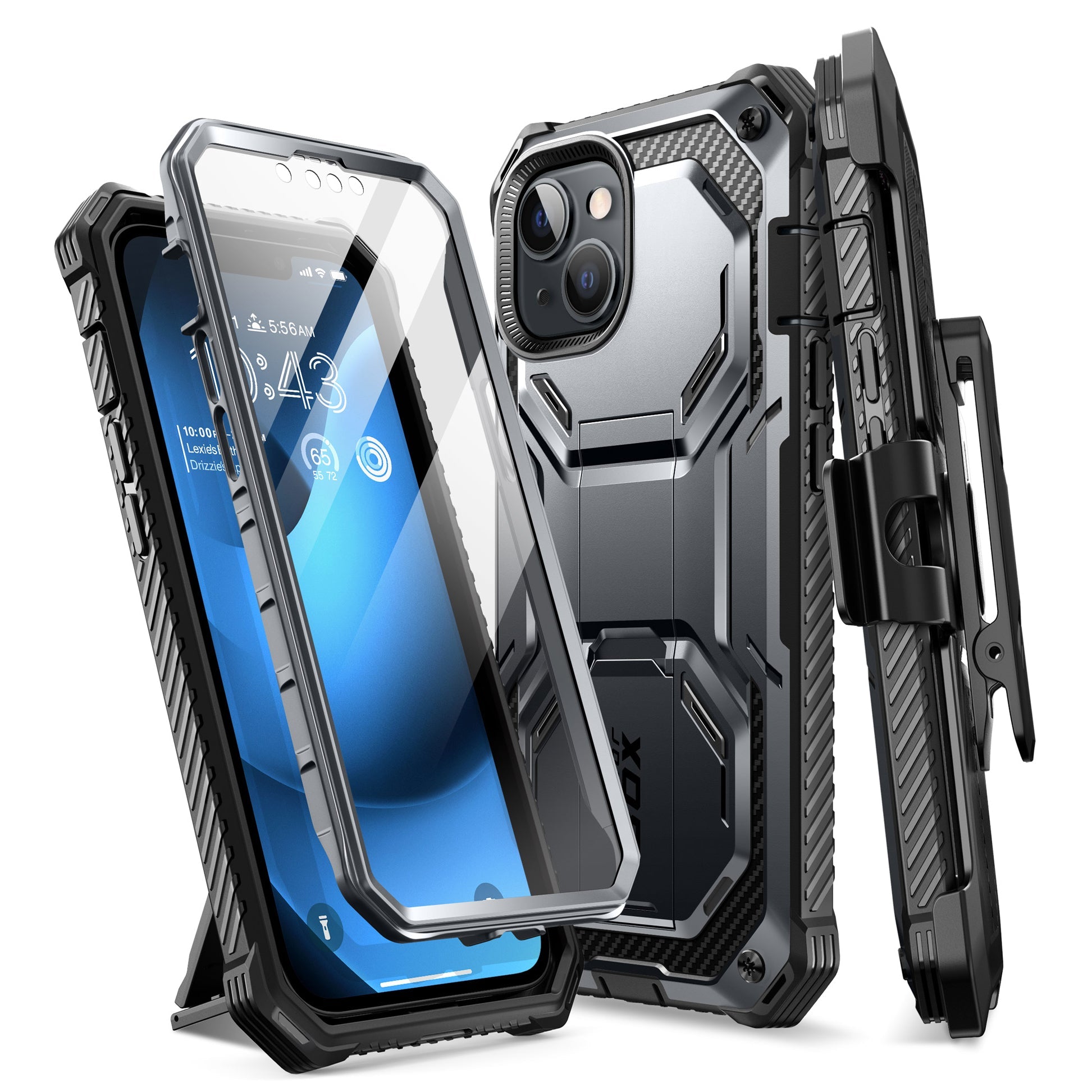 iPhone 14 Max Armorbox Case - Black