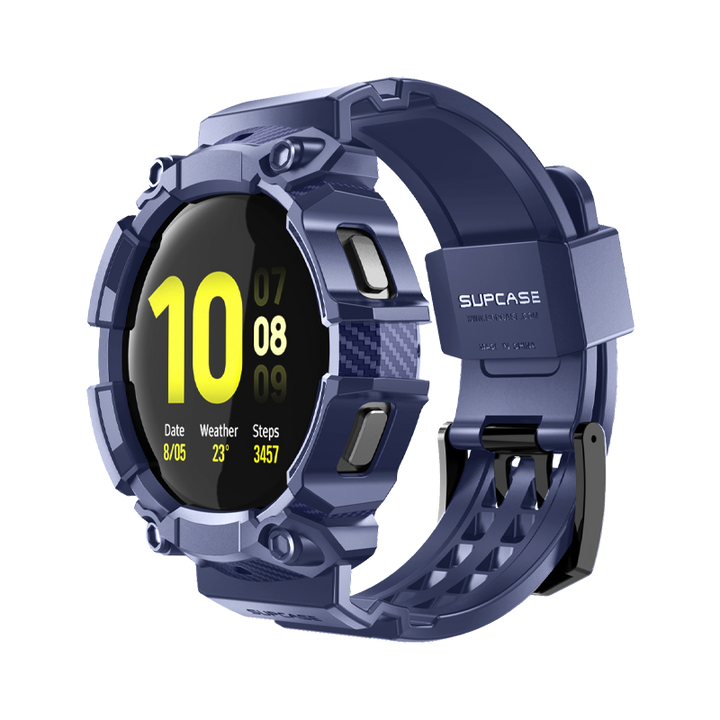 Galaxy Watch4 44mm Unicorn Beetle PRO Wristband Case-Blue