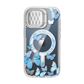 iPhone 15 Pro Max Cosmo Mag Case - Blue Fly