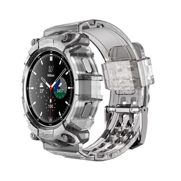 Galaxy Watch4 46mm Unicorn Beetle PRO Wristband Case-Clear