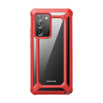 Supcase Unicorn Beetle EXO Case for Galaxy Note 20 Without Built-in Screen Protector (Red)