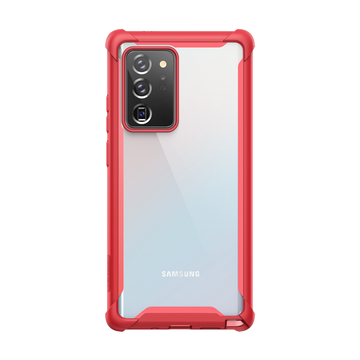 i-Blason Ares Designed for Samsung Galaxy Note 20 Ultra Case, Dual Layer Rugged Clear Case Without Screen Protector (Ruddy)