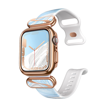 Supcase UBPro Apple Watch Case for Apple Watch Series 7 (45mm) and Apple Watch Series 4/5/6/SE (44mm) - Ocean Blue