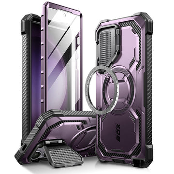 Galaxy S24 Ultra Armorbox Protective Phone Case - Purple