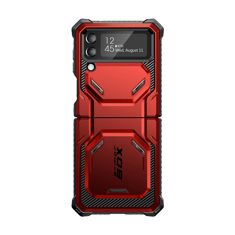 Galaxy Z Flip4 Armorbox - Metallic Red