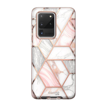 i-Blason Case for Samsung Galaxy S20 Ultra 5g,[Cosmo] Glitter Sparkle Stylish Bumper Protective Case Without Built-in Screen Protector for Galaxy S20 Ultra (2020 Release) (Marble)