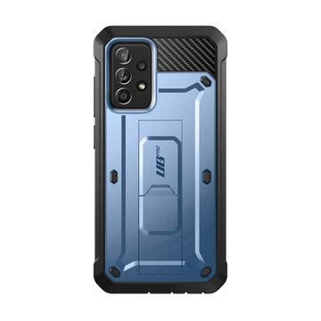 Galaxy A72 Unicorn Beetle Pro Rugged Holster Case Metallic Blue