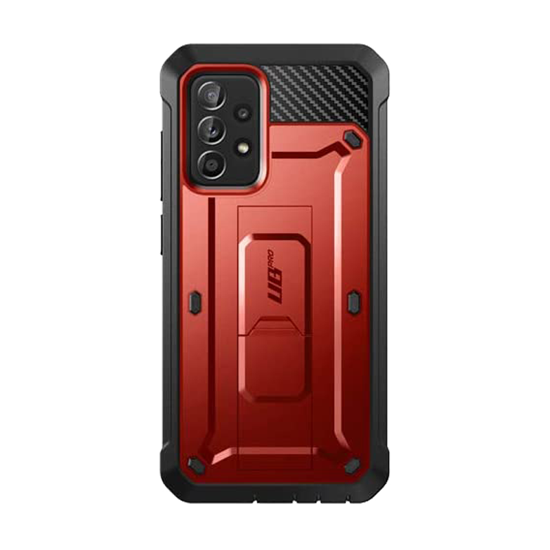 Galaxy A52 Unicorn Beetle Pro Rugged Holster Case-Metallic Red