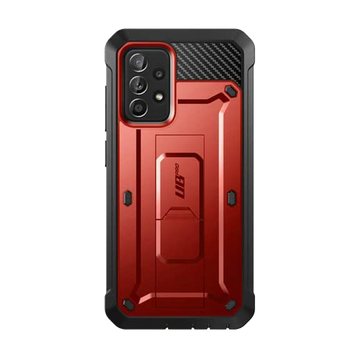 Galaxy A72 Unicorn Beetle Pro Rugged Holster Case Metallic Red 1
