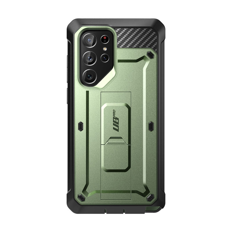 Galaxy S22 Ultra Unicorn Beetle PRO Rugged Case-Dark Green 2