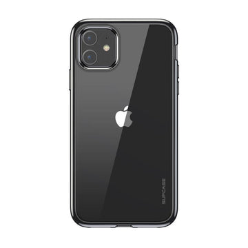 iPhone 11 6.1 inch Unicorn Beetle Electro Slim Clear Case-Black