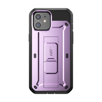 SUPCASE Unicorn Beetle Pro Series Case for iPhone 12 Mini (2020 Release) 5.4 Inch, Built-in Screen Protector Full-Body Rugged Holster Case (Violte)