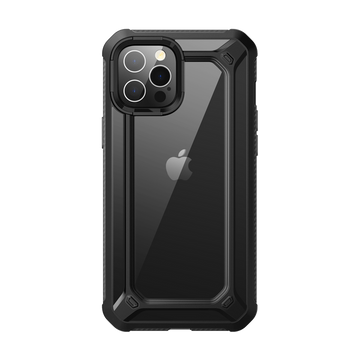 iPhone 12 Pro Max 6.7 inch Unicorn Beetle Exo Clear Case-Black