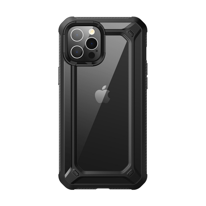 iPhone 12 6.1 inch Unicorn Beetle Exo Clear Case-Black
