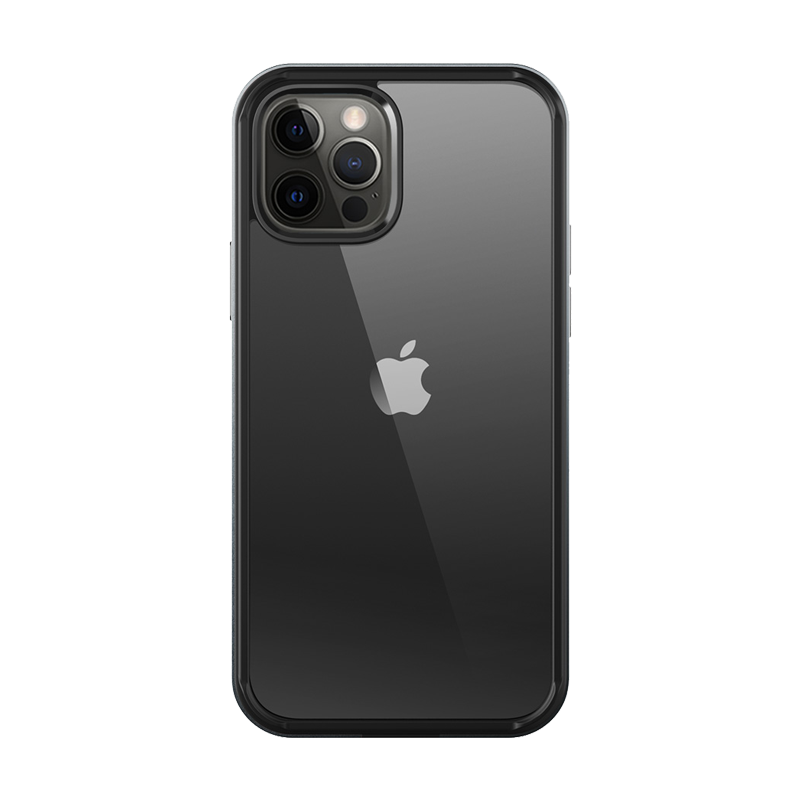 iPhone 13 Pro 6.1 inch Unicorn Beetle Edge Clear Bumper Case-Black