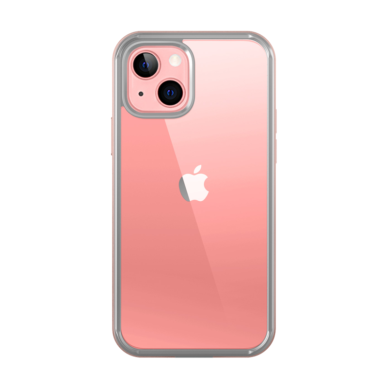 iPhone 13 6.1 inch Unicorn Beetle Edge Clear Bumper Case-Peach