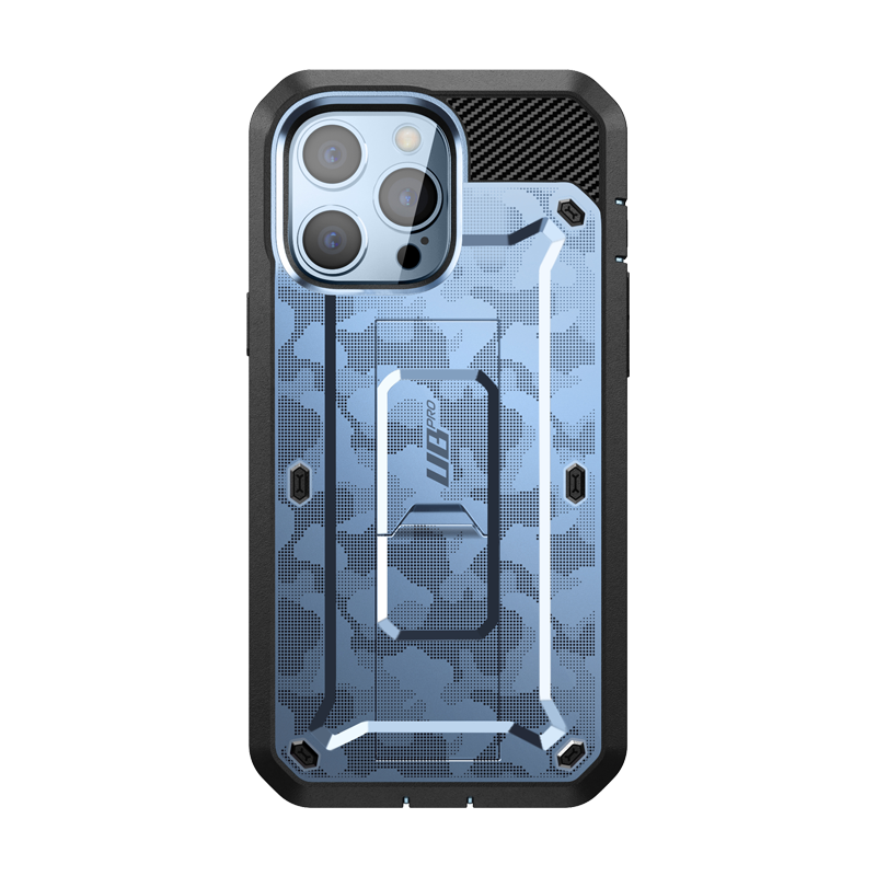 iPhone 13 Pro Max 6.7 inch Unicorn Beetle Pro Rugged Case-Navy Camo