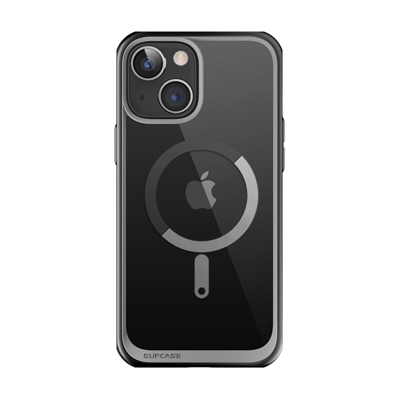 iPhone 14 Plus 6.7 inch Unicorn Beetle MAG Slim Clear MagSafe Case-Black