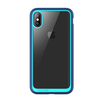 SUPCASE [Unicorn Beetle Style Case Designed for iPhone XS, iPhone X, Premium Hybrid Protective Clear Case for for iPhone X 2017 & iPhone XS 5.8 inch 2018 Release (Blue)