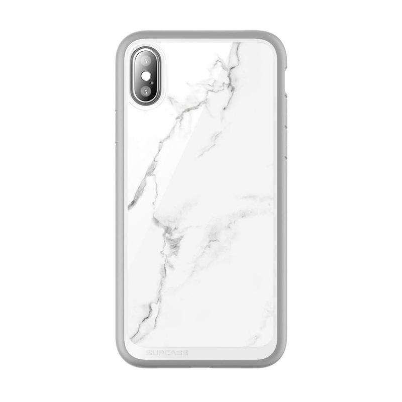 iPhone XS Max Unicorn Beetle Style Slim Clear Case-Marble