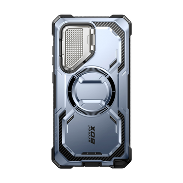 Galaxy S24 Ultra Armorbox Protective Phone Case - Metallic Blue