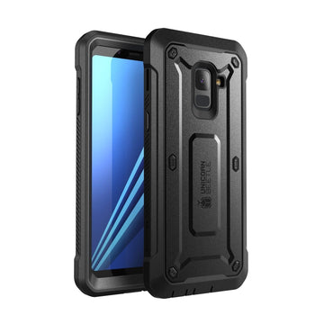 Galaxy A8 Plus Unicorn Beetle Pro Rugged Case-Black