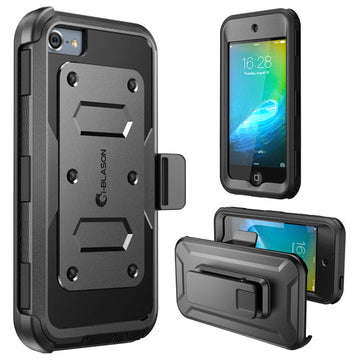 I-Blason iTouch 6th Gen Armorbox Case- Black