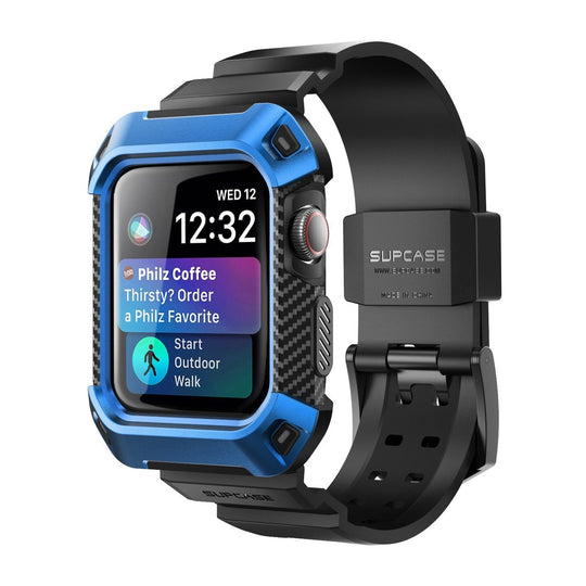 SUPCASE UB Pro for Apple Watch Series 4 (2018), 5 (2019), 6 (2020), 7 (2021), 8 (2022), & SE 44mm/45mm-Blue