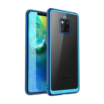 Huawei Mate 20 Pro Unicorn Beetle Style Clear Protective Case-Navy