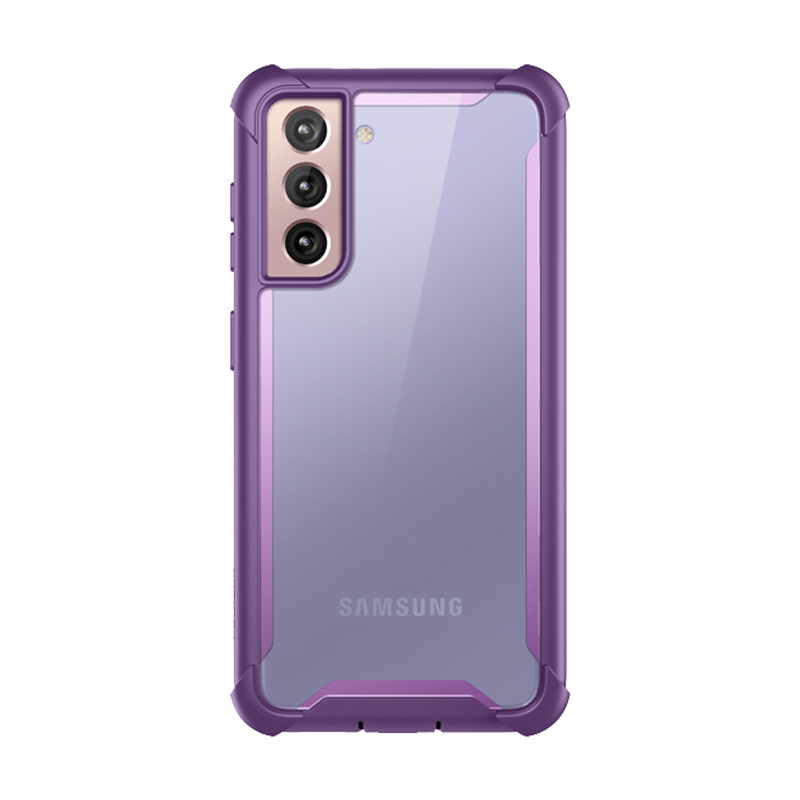 Galaxy S21 Ares Clear Rugged Case - Purple