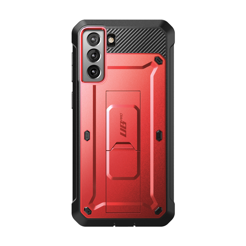 Galaxy S21 Plus Unicorn Beetle Pro Rugged Case-Metallic Red 2